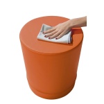 Sitzelement, Hocker rund L, Durchmesser 37 cm, Höhe 30 cm, 